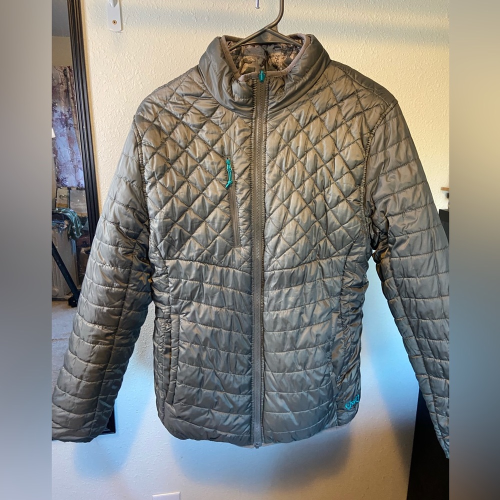 GWG reversible Camo puff coat